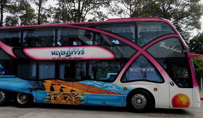 Bus fernreisen doppeldecker lotusbild