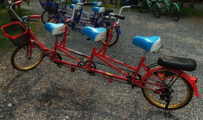 rotes dreier tandem