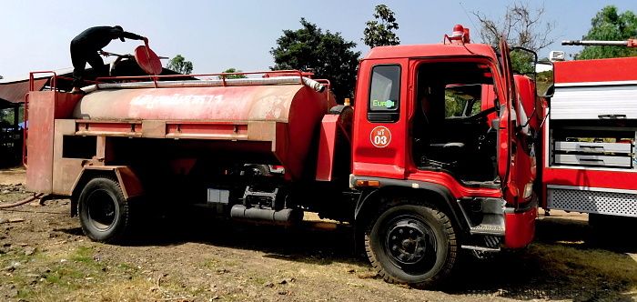 Lastwagenbild feuerwehr oldtimer