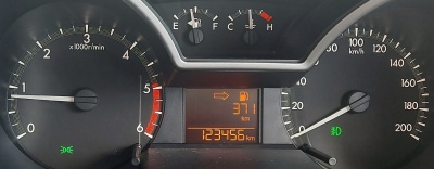 tachometer schnapszahlen über 100000 123456Km