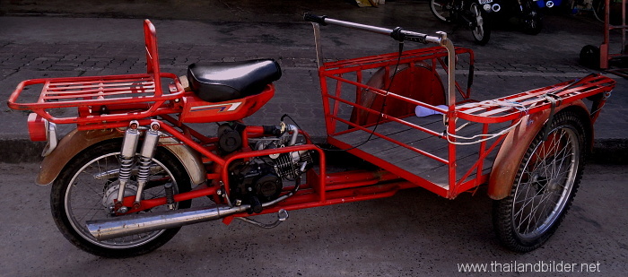 motorrad rot spezial frontlader
