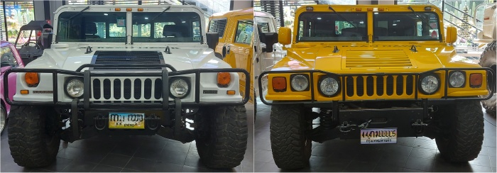 Hummer weiss